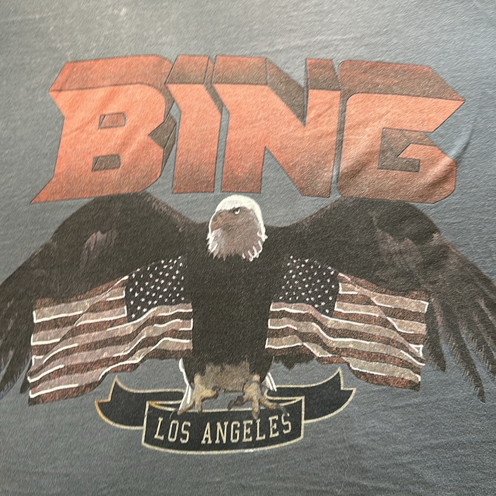 Anine Bing Vintage Bing Cotton-Jersey T-Shirt - Picture 10 of 10